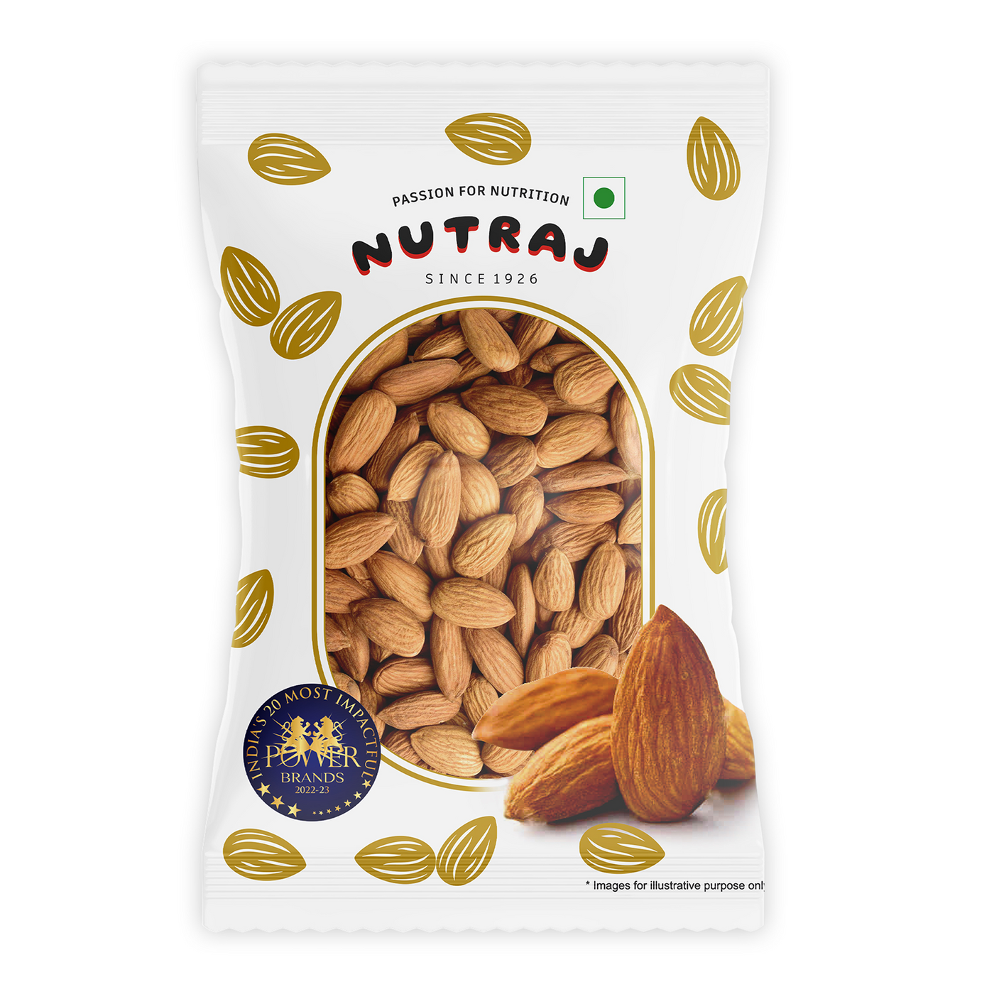 Nutraj Dry Fruit Combo Pack 400gm - Almond, Cashews, Raisin, Walnut Ke